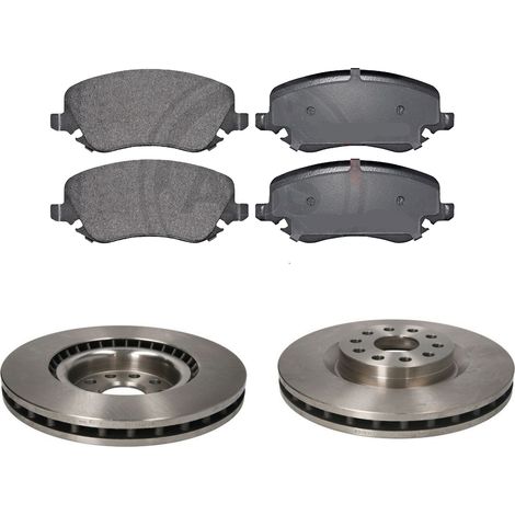 KIT FRENI ANTERIORI compatibile con LANCIA THESIS (841) - DISCHI + PASTIGLIE OEM: FDB1470 / 17388 /SOSTITUZIONE DIRETTA/BASSA POLVERE/SILENZIOSO