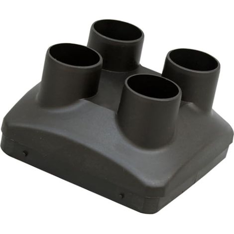Boîtier de sortie de chauffage de voiture, couvercle de capot de sortie de 42 mm, 4 trous pour chauffage de stationnement à air diesel compatible avec chauffage à quatre trous 5 kW (1/5)