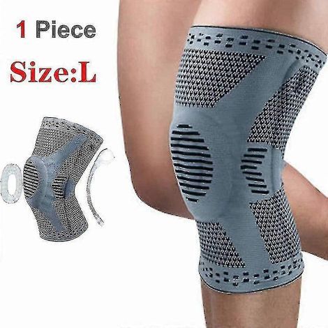 Genouillère Professionnelle - Compression pour Ménisque, Arthrite et Blessures Sportives - Taille L (65-70 kg) - 1 Pièce (1/5)