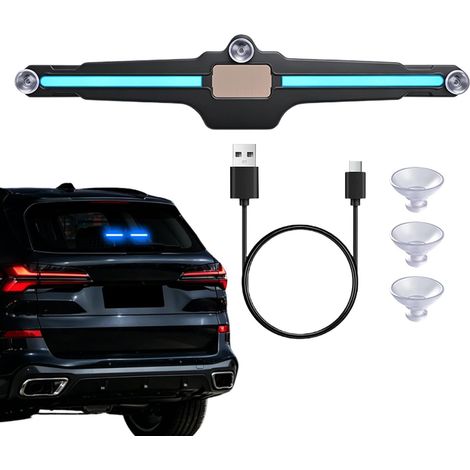 Lampe Solaire Fenêtre Voiture Sécurité Ventouse Pare-brise (1/5)
