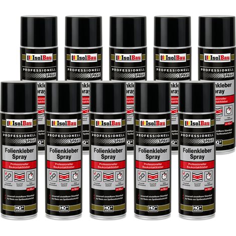 IsolBau Spray Adesivo per Fogli e Membrane Folienkleber 10 x 500 ml (1/5)