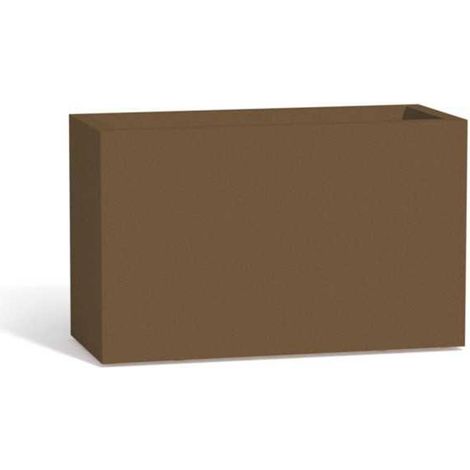 Fioriera in Polimero MonacisFlowerpot Bronzo - Cm 80X35X50 H