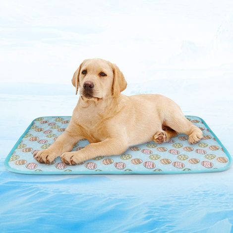 (M, 50 x 70 cm) Kühlende Schlafmatte für Haustiere, Hundekissen, Katzenkissen
