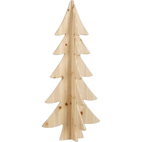 House of Seasons Sapin de Noël décoratif Brun H78xl36xL36cm (1/5)