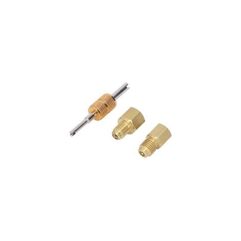 Adaptateur de réservoir de réfrigérant en cuivre 1/2 ACME vers 1/4 SAE 1/4 SAE vers 1/2 ACME Raccords adaptateurs de réservoir de réfrigérant