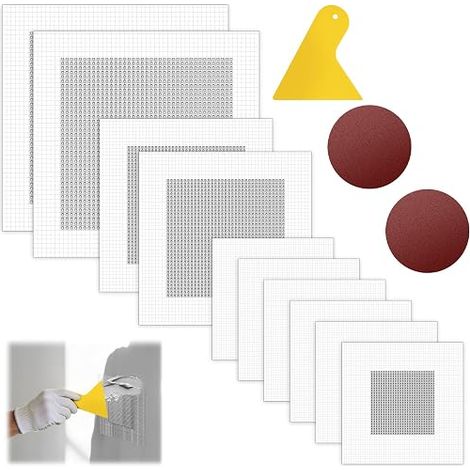 Self-Adhesive Aluminium Wall Repair Patch - of 3 Sizes (1/5)