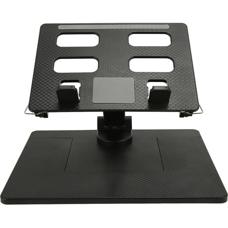 Verstellbarer, multifunktionaler Laptopständer mit 360° drehbarem Fuß, ergonomischem, faltbarem und erhöhtem Laptopständer