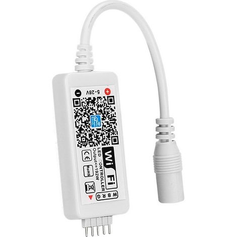 Contrôleur RGB WIFI 12-24V POUR IOS / ANDROID COMPATIBLE AVEC