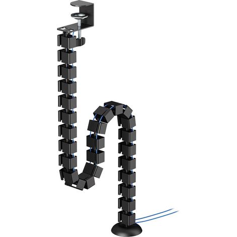 Neomounts Kabelorganisator schwarz modular für Schreibtisch