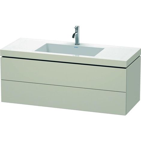 Duravit L-Cube c-bonded Set wandhängend, 2 Schubkästen, ohne (1/5)