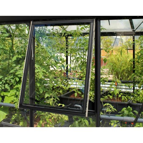 Seitenfenster H ESG 3mm, schwarz
