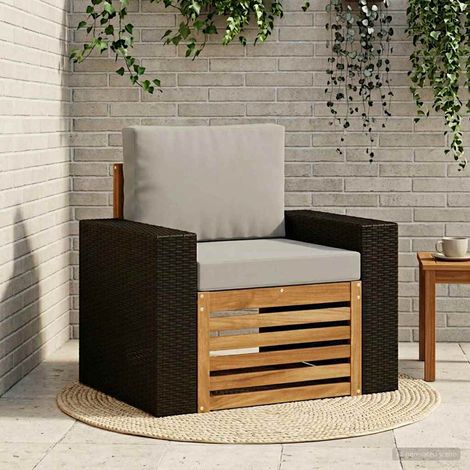 Teenpull – Outdoor Mittelsofa Natur (1/5)