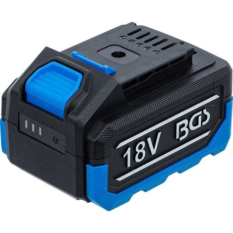 Batteria per trapano bgs 18 volt nero 5.0 ampere