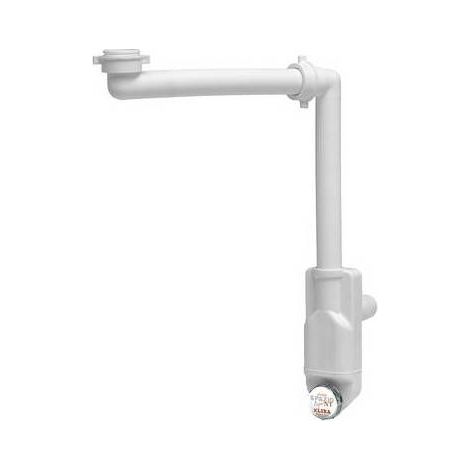 SIFONE SALVASPAZIO ISPEZIONABILE PER LAVABO Misura: 1" - 1"1/4 D. 32-40 mm
