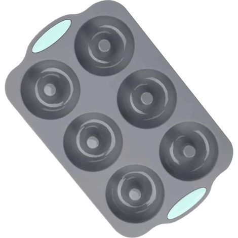 Moldes de chocolate navideños antiadherentes y flexibles con forma de corona. (1/5)