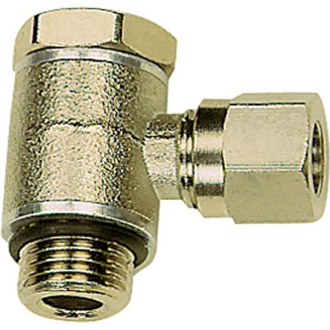 Riegler Schwenkbare Winkel-Verschraubung, G 1/8 a., Rohr-Außen-Ø 8, N 82 (1/3)