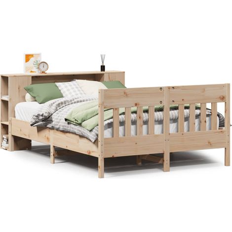 Maison Exclusive - Letto Libreria senza Materasso 135x190 cm in Legno di Pino