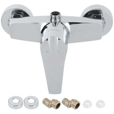 Robinet de douche de salle de bains, poignée unique, levage de bain, tête de contrôle de l'eau Simple, filetage G1/2 (1/2)