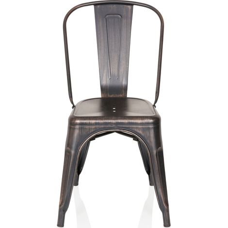 [GEBRAUCHT] B-Ware Hjh Office Stuhl Bistrostuhl Sitzgelegenheit Schwarz Gold Vantaggio Comfort