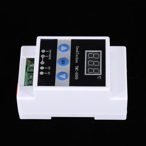 Thermostat numérique à LED avec capteur d'air TMC-6000, 100-240 V CA (1/5)