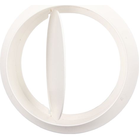 Rückschlagventil 15 cm (6 Zoll) Zugluftstopper Einweg-Luftstromstopper ABS-Kanalanschluss Zubehör (1/5)
