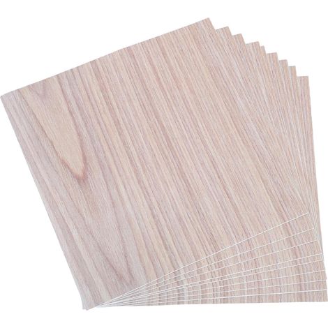 Carreaux Autocollants à Motif Bois en Pvc Résistant à L'usure, Texture Réaliste, Forme Carrée, pour Crédence Cuisine et Décoration Murale Intérieure (1/5)