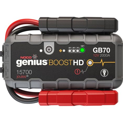 BOOSTER NOCO GB70 Boost 12V 2000A Jump Starter
