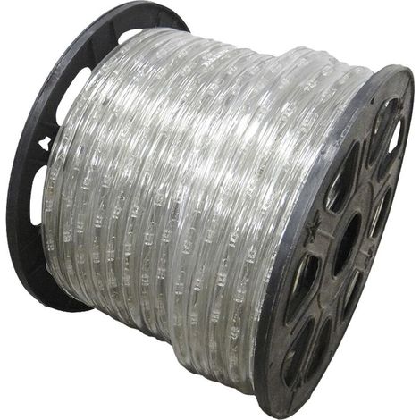 Tubo Flexiled Led a 2 vie multifunzione 48m. 36 Led/m Bianco Freddo IP44 (uso interno/esterno) EDM (1/4)