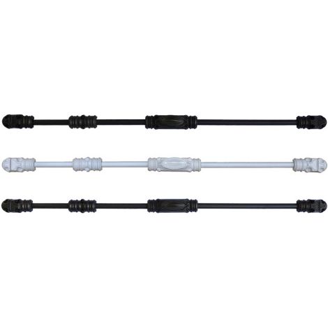Tringle pour crémones16 x 8 mm - FONDERIE ROLLINGER Blanc