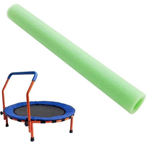Housses de protection en mousse pour poteaux de trampoline 25 cm, imperméables, accessoires de remplacement extérieur jardin piscine terrasse vert (1/5)