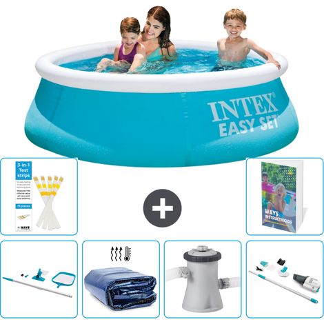 Easy Set Pool Rund - 183x51 cm - 7-teilig S149