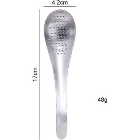 Broyeur De Gingembre - Acier Inoxydable - Compact - Lavable Au Lave-Vaisselle - 1 Pièce