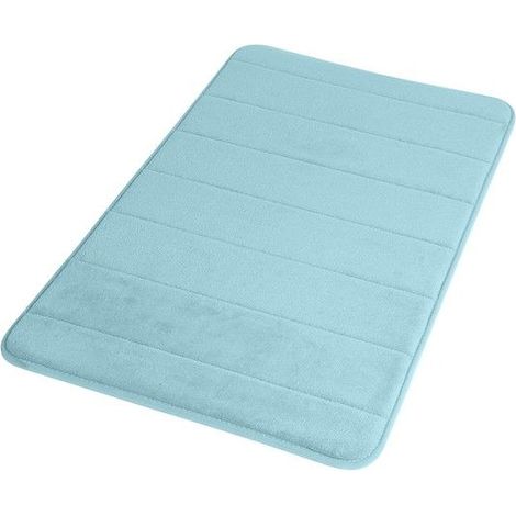 AQUASANIT Memory tappeto foam 40x60 azzurro chiaro codice prod: TAME4060AC