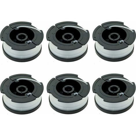 Paquet de 6 Bobines A6481 A6485 pour Black Decker Coupe Bordures-LIAIKI (1/5)