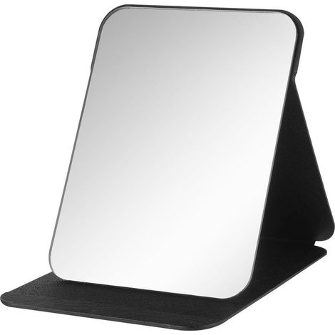 Miroir de Voyage Portable, Miroir Pliable Compact Super HD, Miroir de Maquillage avec MultiAngles, Ultra Fin et Durable, Idéal pour Table ou Coiffeuse, Facile à Transporter en Voyage. (1/5)