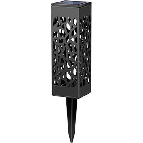 Lámpara solar para jardín, iluminación de caminos de jardín, luz nocturna decorativa, resistente al agua IP65. (1/5)