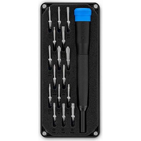 iFixit Minnow Kit cacciaviti di precisione nero blu 17 pezzi (1/4)