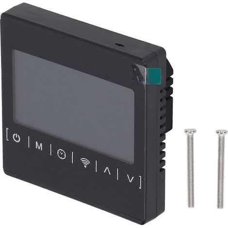 Intelligenter WLAN-Thermostat, Smart Square Heizungsregler mit LCD-Touchscreen für Zuhause