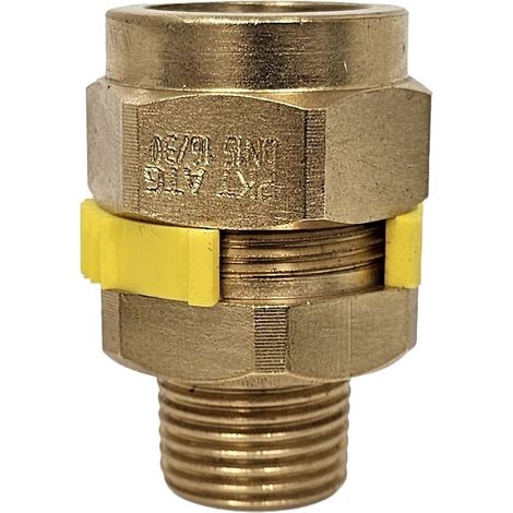 Raccord Gaz conique JPG PLT DN15 - Mâle 1/2" (15/21) - Favex (1/5)