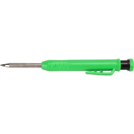 Taille-crayon intégré pour crayons de menuisier, kit portable design sans fente, idéal architectes et dessinateurs. (1/5)