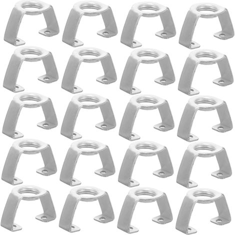 20 Pièces Support de Lampe Fer Robuste Accessoire de Fixation Éclairage Stable et Lot pour Installation Facile Appareils Éclairage (1/5)