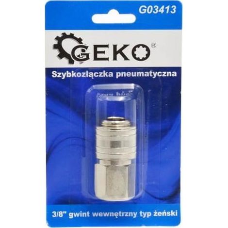 Raccordo rapido pneumatico Geko g03413 femmina 3/8 pollice
