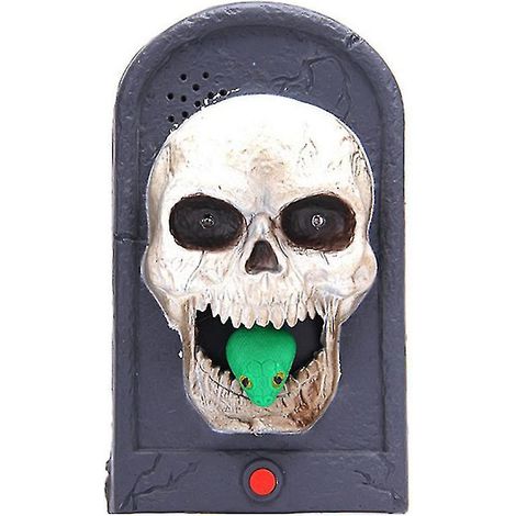 1 Stück gruselige Türklingel für Halloween-Dekorationen