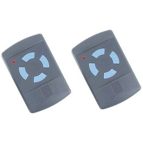Control remoto para puerta de garaje Sdre HSM4 de 868 MHz con 4 botones, azul, reemplaza a los transmisores Hormann de 868 MHz HS4 HSM2 HSP4 868 HS1 868 Tubauto HSM4 868 Tubauto HS4 868 Frecuencia, pa (1/4)