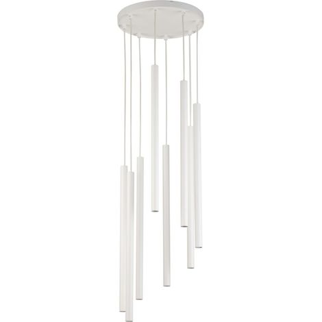 Lampada a sospensione Sopel bianca 8 luci G9 Sigma (1/3)