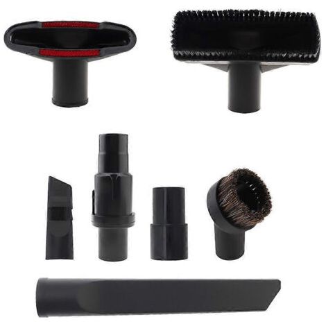 Ensemble de 7 accessoires pour aspirateur Shark NV360 NV352 et Karcher NT18/1 NT25/1 : brosses à poussière et adaptateur pour tuyau d'aspirateur (1/5)