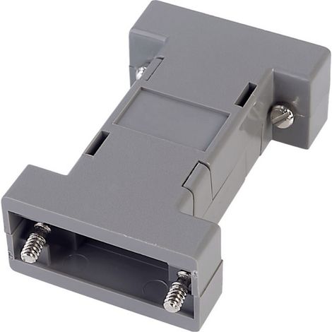 MH Connectors MHGCP0909PPLG D-SUB Gehäuse Polzahl: 9 Kunststoff Grau 1 St.