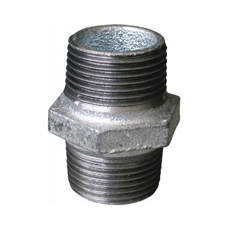 1PZ NIPPLI DOPPI IN GHISA Figura 280 mis. 1.1/2