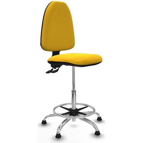 Piqueras y Crespo Silla Moderna Amarilla Oficina Confortable (1/3)