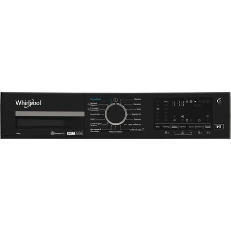 Whirlpool Lavatrice smart connessa con WiFi 10 kg - WPM 011G ADS IT